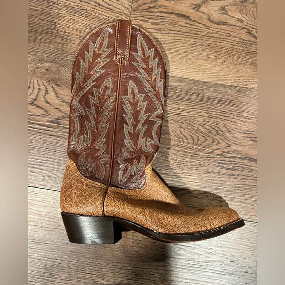 Vintage Wrangler Cowboy Boots Men’s 8 - Picture 11 of 17